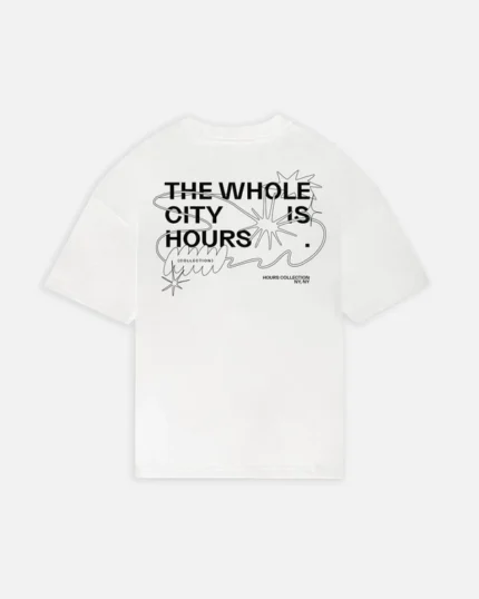 City is Hours T-Shirt – White