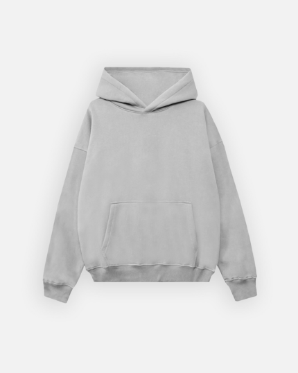 Drop Shoulder Hoodie – Stone