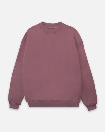 Drop Shoulder Crewneck – Mauve