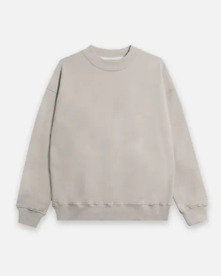 Drop Shoulder Crewneck – Oatmeal