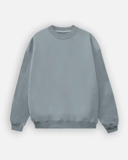 Drop Shoulder Crewneck – Slate