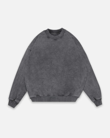 Drop Shoulder Crewneck – Vintage Grey