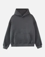 Drop Shoulder Hoodie – Charcoal.