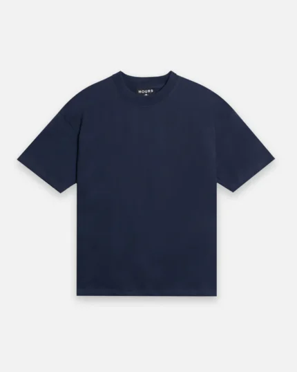 Drop Shoulder T-Shirt – Navy