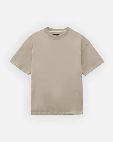 Drop Shoulder T-Shirt – Sand