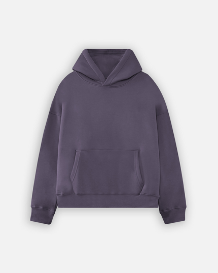 Drop Shoulder Hoodie – Midnight