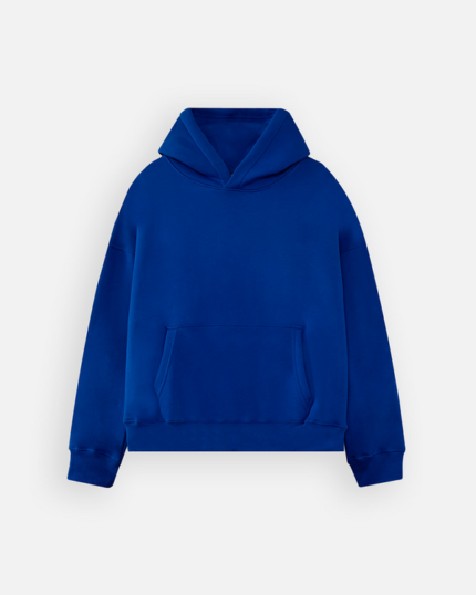 Drop Shoulder Hoodie – Royal Blue