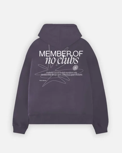 Member of No Clubs Hoodie – Midnight