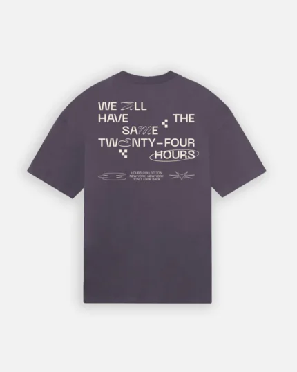 Same 24 Hours T-Shirt – Midnight