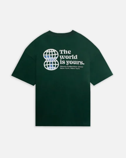 The World is Yours T-Shirt – Forest Green