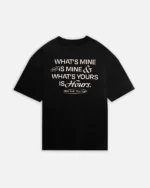 Yours is Hours T-Shirt – Black