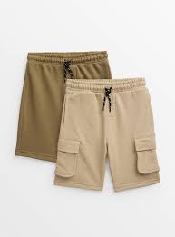 Cargo Sweatshorts –Stone