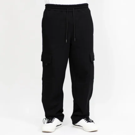 Cargo Sweatpants – Black